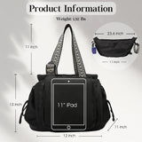 Pack Smart™ Versatile Tote for Women (Patterned Handles Edition)