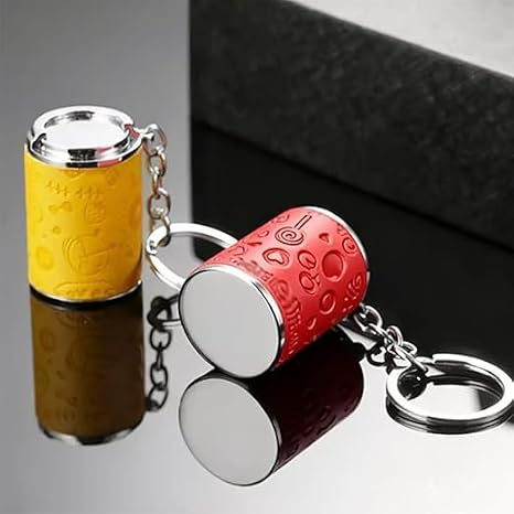 Metal Coin Holder Keychain
