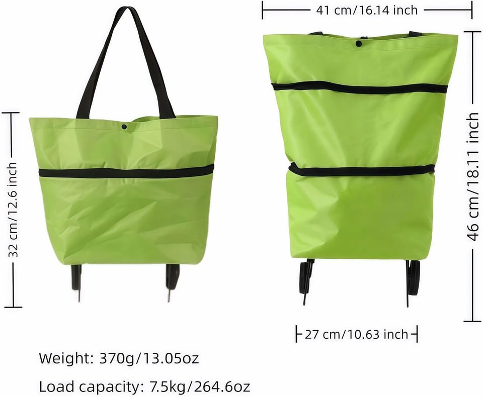 Foldable Shopping Trolley Bag