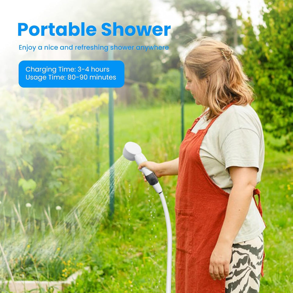 Portable Rechargeable Camping Shower Pump