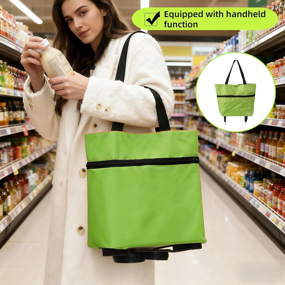 Foldable Shopping Trolley Bag