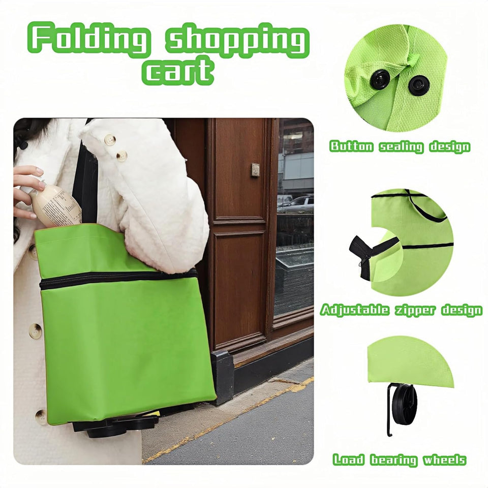 Foldable Shopping Trolley Bag