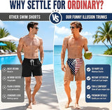 Patriot Prank Swim Trunks