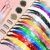 16-Color Fairy Hair Tinsel Kit
