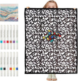 DIY Coloring Blanket Kit