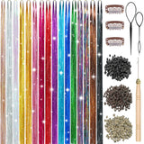 16-Color Fairy Hair Tinsel Kit