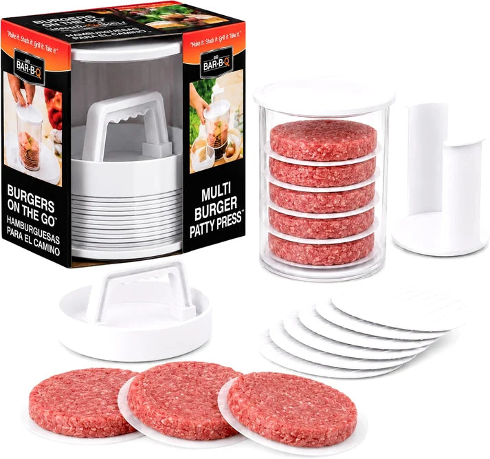 Hamburger Press Patty Maker - 12-Piece Set