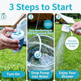 Portable Rechargeable Camping Shower Pump
