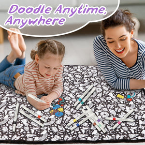 DIY Coloring Blanket Kit
