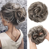 Curly Messy Bun Extension