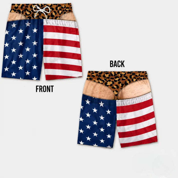 Patriot Prank Swim Trunks