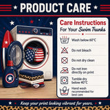 Patriot Prank Swim Trunks