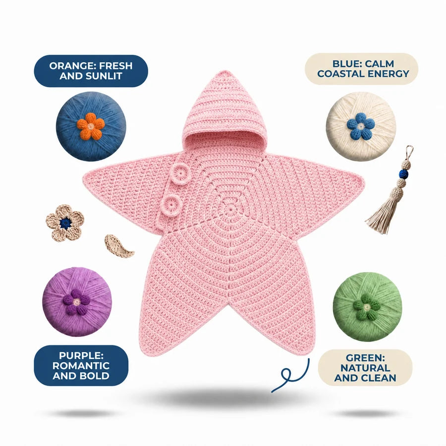 Handmade Baby Star Suit