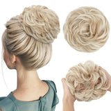Curly Messy Bun Extension