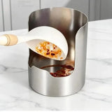 2 in 1 Stainless Steel Spoon Lid Holder