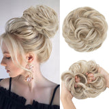Curly Messy Bun Extension