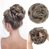 Curly Messy Bun Extension