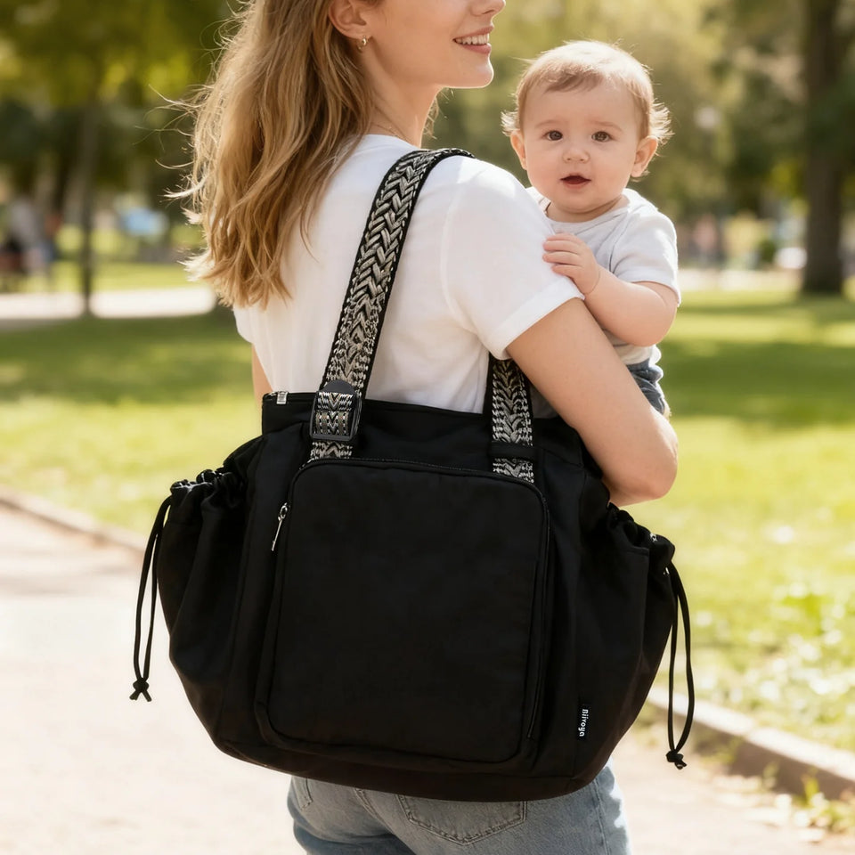 Pack Smart™ Versatile Tote for Women (Patterned Handles Edition)