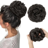 Curly Messy Bun Extension