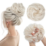 Curly Messy Bun Extension