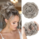Curly Messy Bun Extension