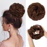 Curly Messy Bun Extension