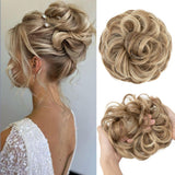 Curly Messy Bun Extension