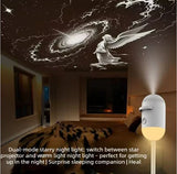 2-in-1 Mini Galaxy Star Projector Night Light