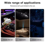 2-in-1 Mini Galaxy Star Projector Night Light