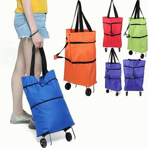Foldable Shopping Trolley Bag