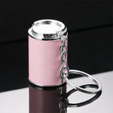 Metal Coin Holder Keychain