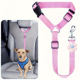 Adjustable Pet Car Seat Belt (T)