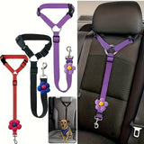 Adjustable Pet Car Seat Belt (T)