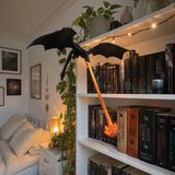 Dragon Flame Book Nook Decor